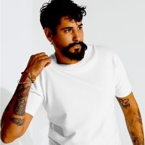 Custom Men's Premium Heavyweight Tee (any design you want )